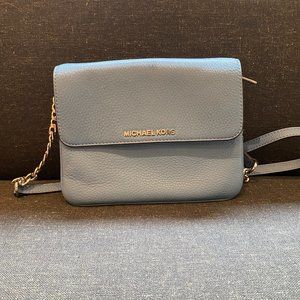 Michael Kors Light Blue Crossbody Bag